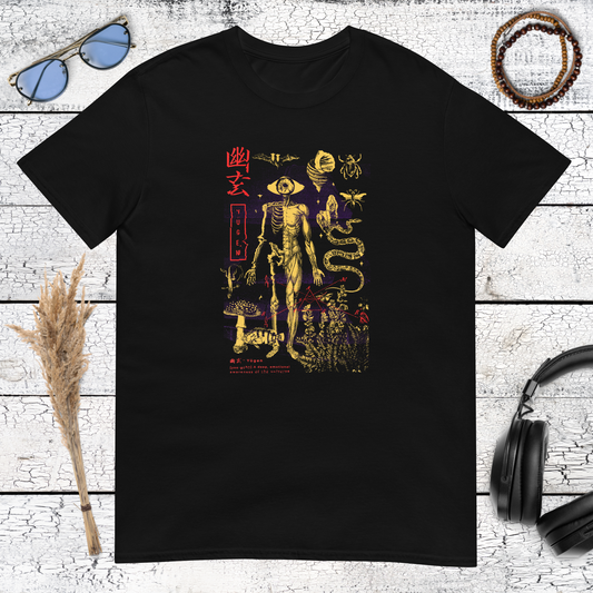Japanese Horror T-Shirt – black, front view
